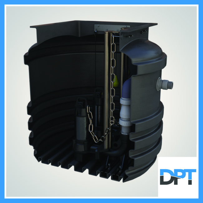 Mini Twin Small Web small twin pump station