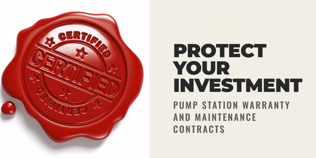 Secure Your Pump Station with Our Warranty & Maintenance Plans