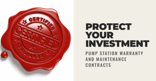 Secure Your Pump Station with Our Warranty & Maintenance Plans