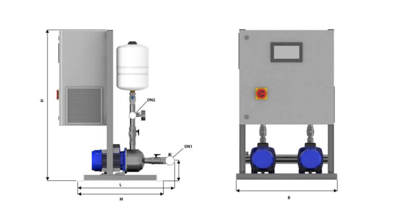 ARC Booster Set - Direct Pumps And Tanks